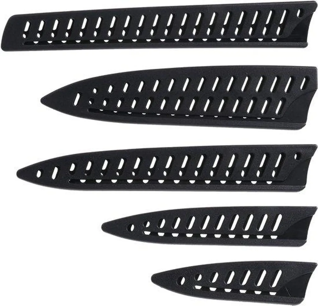 Capuchon protection couteaux de cuisine plastique haute résistance x5
