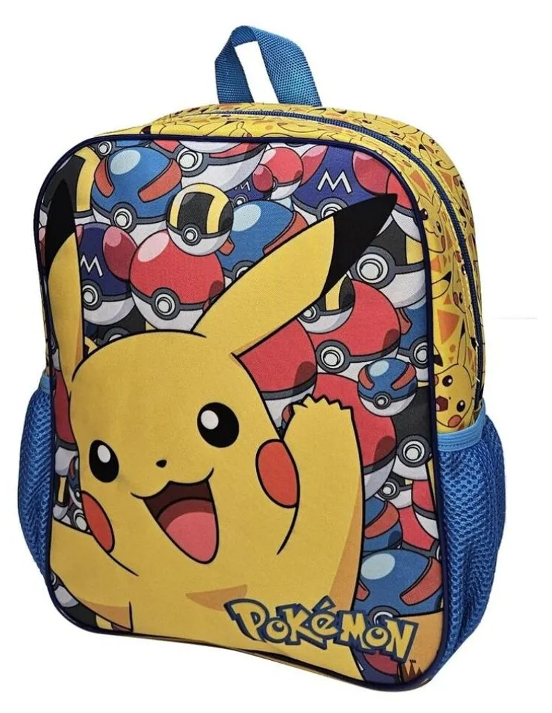 Sac à dos classique Pokémon 29cm - Cartable scolaire Pikachu pour enfant