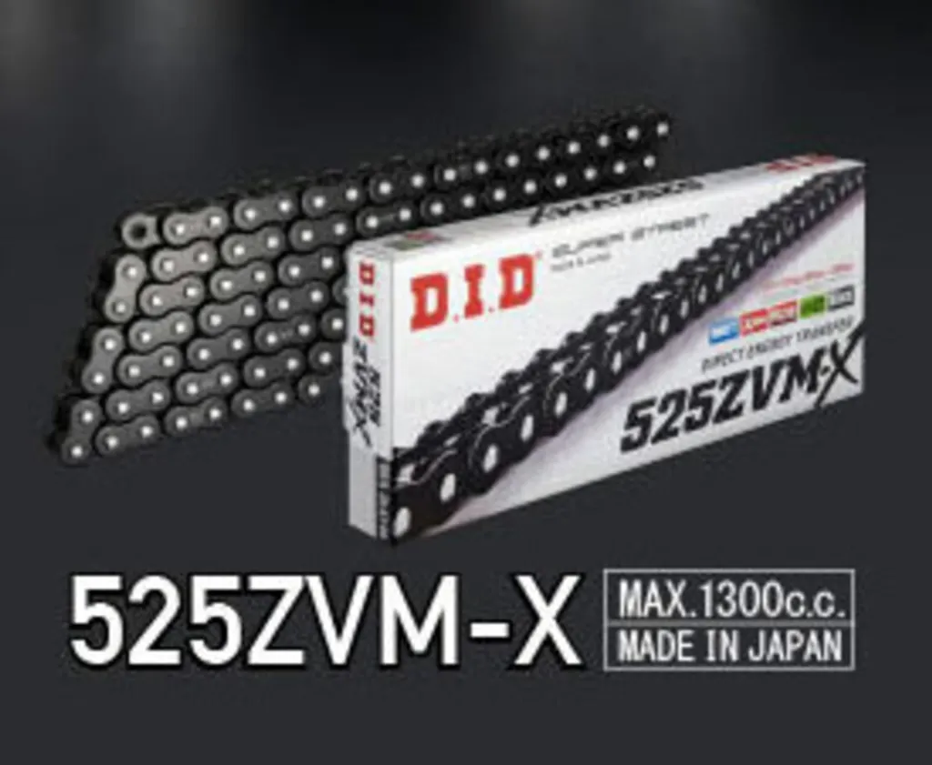 Chaîne de Transmission 525 D.I.D ZVM-X idéale pour Voyager et le Touring