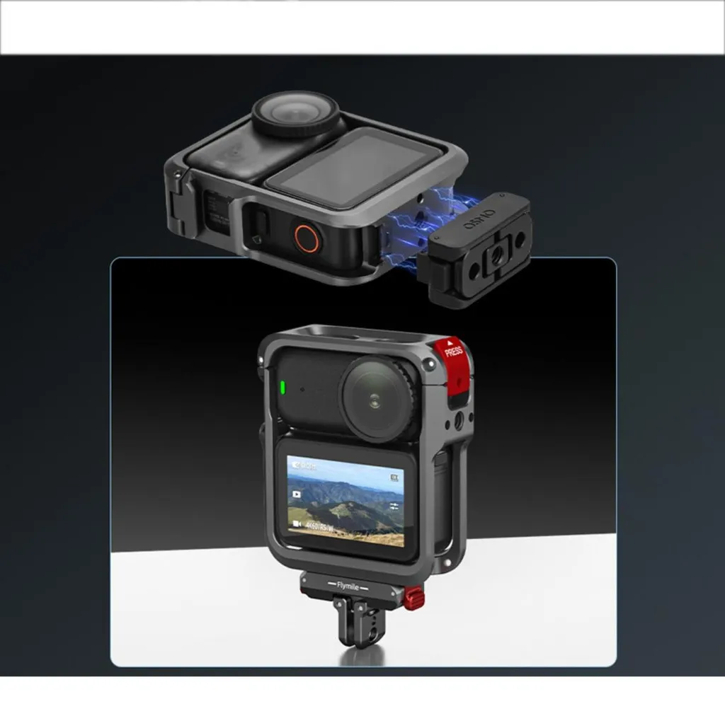 Protégez votre DJI Osmo Nano avec ce Cadre Métal à Libération Rapide