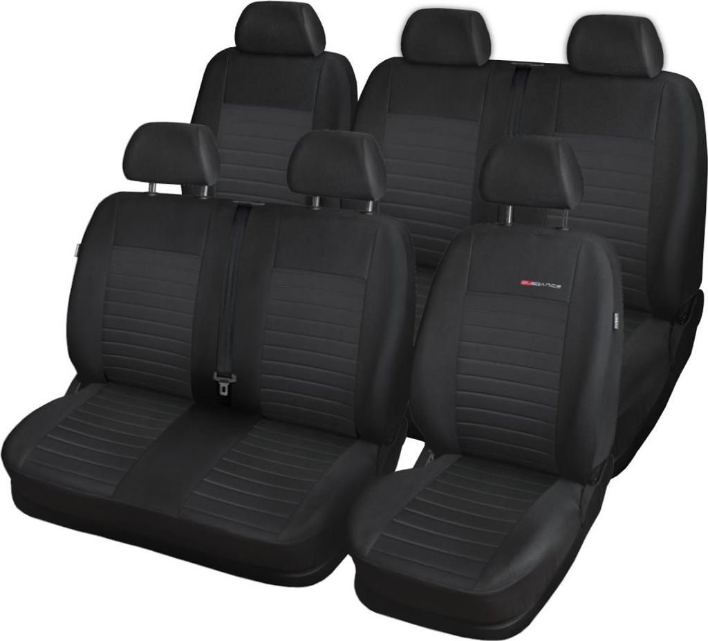 Maßgefertigte Autositzbezüge Schonbezüge passgenau für 6-Sitzer VW T-5 2003-15
