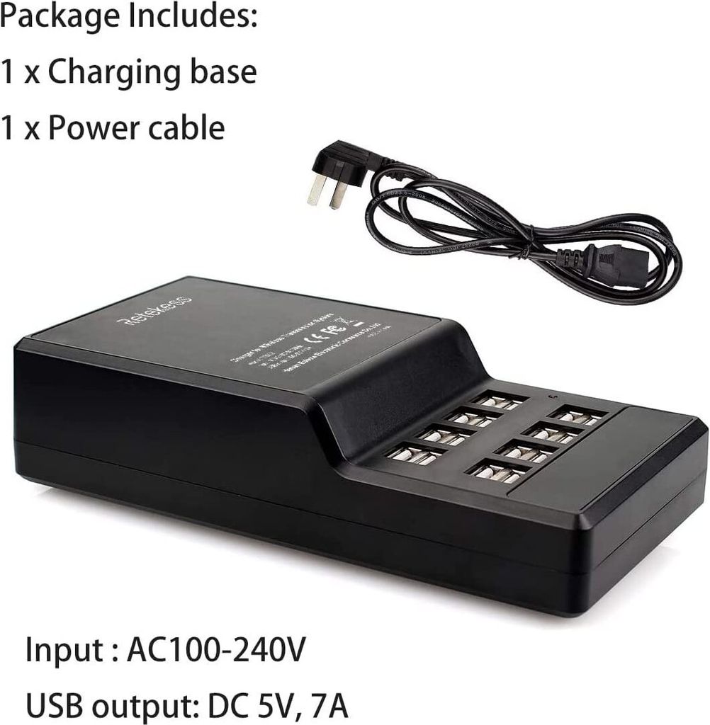 Retekess TT002 16portová USB nabíječka pro Retekess Tour Obrázek produktu 9
