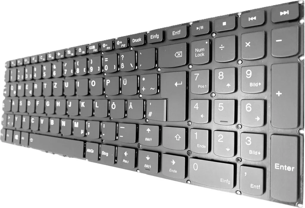 Clavier sans cadre AZERTY éclairé pour NSK-BVALN_C00 - Remplacement PC