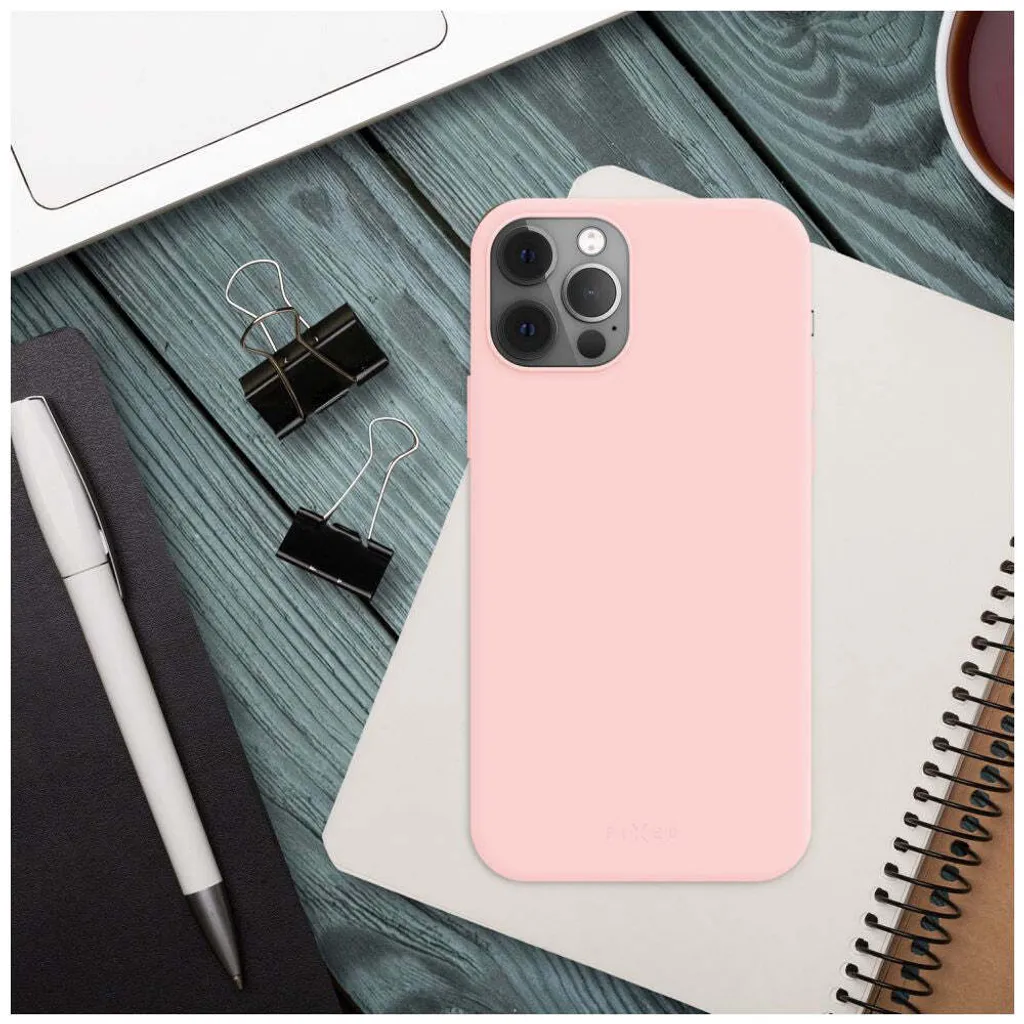 FIXED Fixed Story | Back cover | Apple | iPhone 16 Pro | Rubberized | Pink - 5