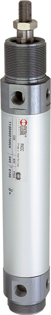 Riegler Rundzylinder, doppeltwirkend, Magnet, Kolben-Ø 40, Hub 100, G 1/4