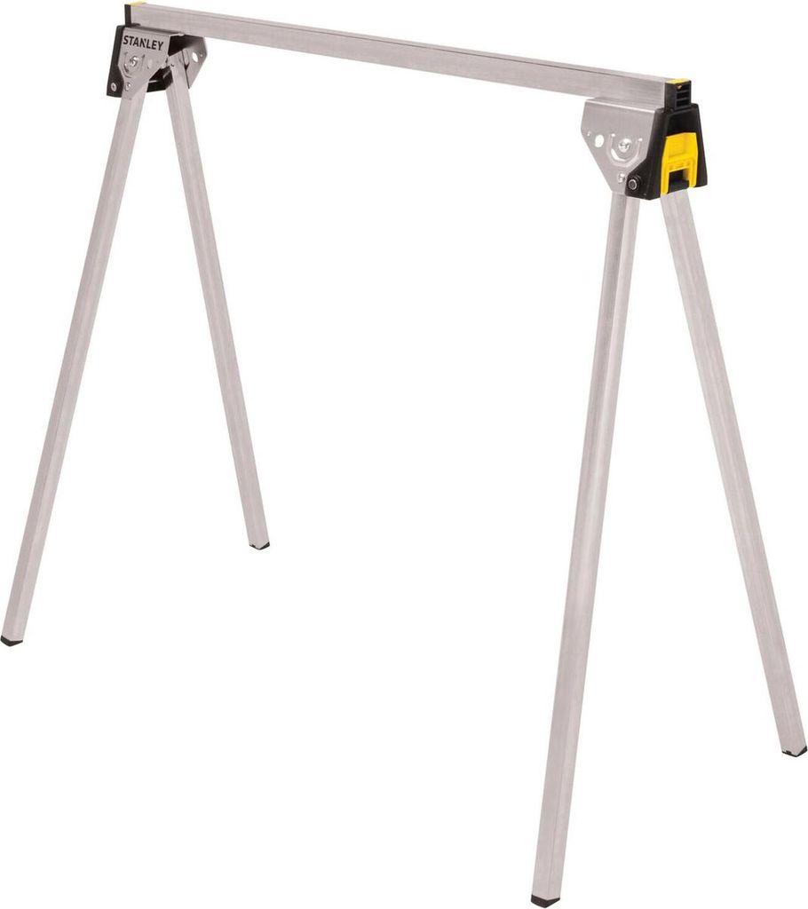 Stanley Unterstellböcke aus Metall, 450 kg, Aluminium, Stahl, Aluminium, Schwarz, Gelb, 795 mm, 415 mm, 73,6 cm