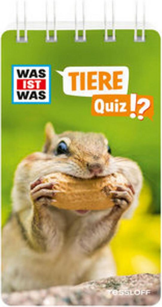 WAS IST WAS Quiz Tiere Produktbild 