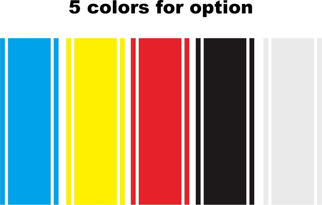 Auto-Motorhauben-Streifen-Aufkleber, universelle Auto-Racing-Streifen, Karosserie-Seiten-Vinyl, modifizierte Aufkleber-Dekoration