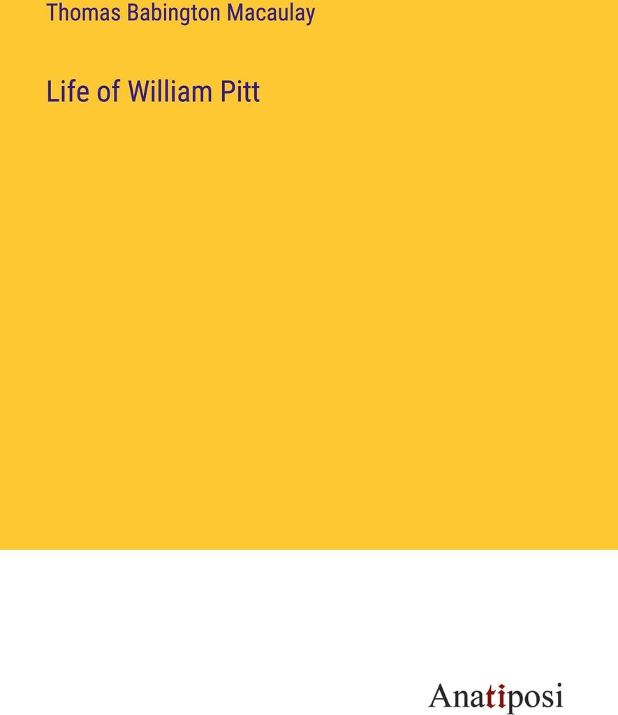 Life of William Pitt