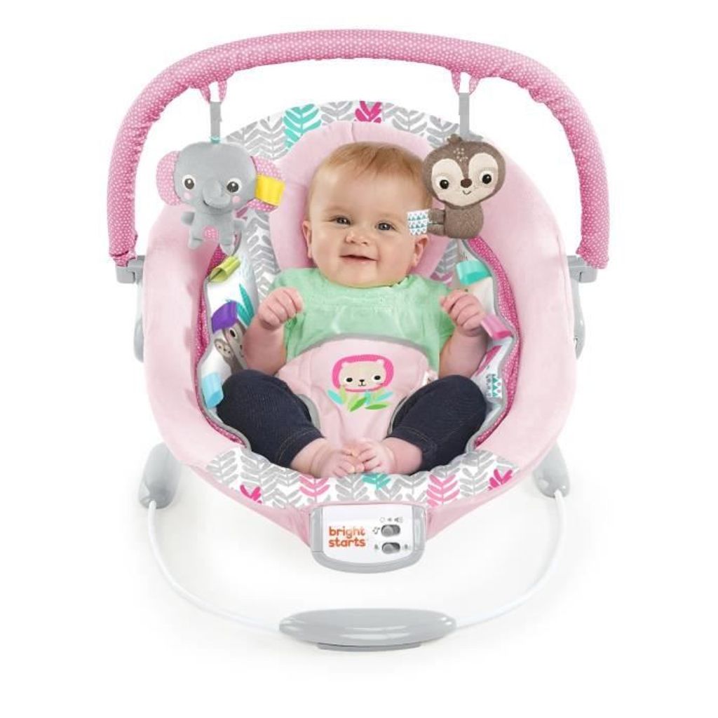 BRIGHT STARTS Bouncer Jungle Vines Pink Kaufland.de