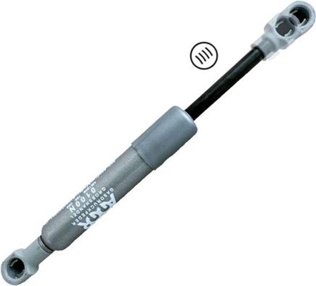 Gasdruckfeder Ersatz für Liftomat soft open 195mm/58mm 200N-500N - 100 N , 1