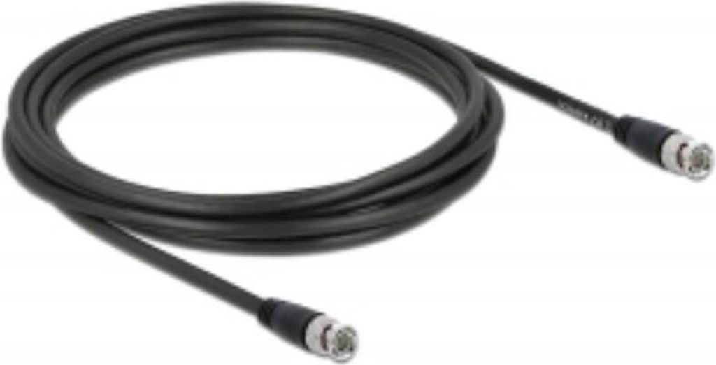 BNC Stecker zu Stecker Koaxialkabel 3m RG59 75 Ohm schwarz