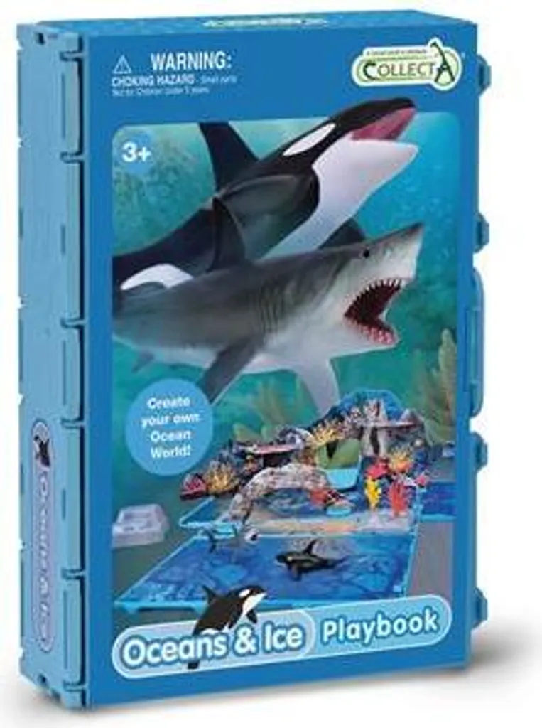 COLLECTA Coffret de livres d'animaux Créatures de la mer 88950 Educatif