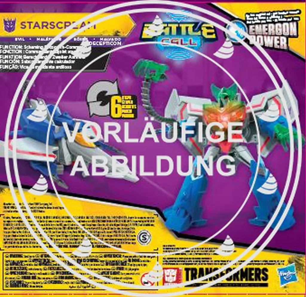 Hasbro E83775X0 Transformers CYB Battle Call Trooper Starscream 14cm