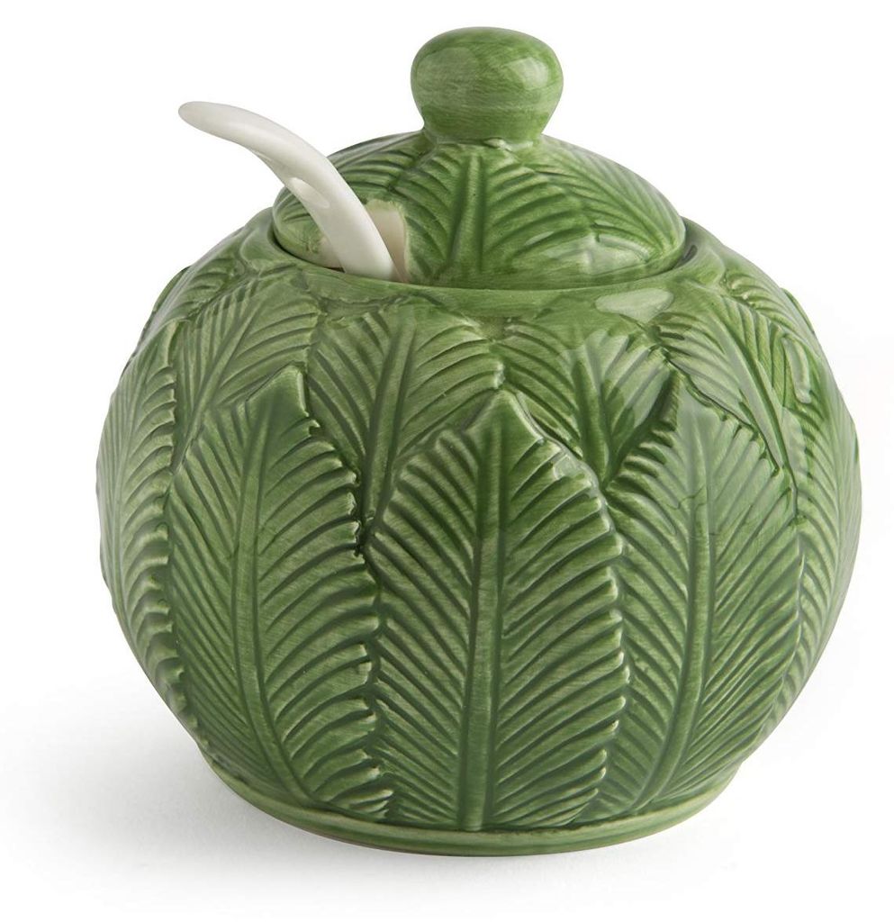 Cukiernica Excelsa Foliage ceramiczna 20 cl zielona Zdjęcie produktu 
