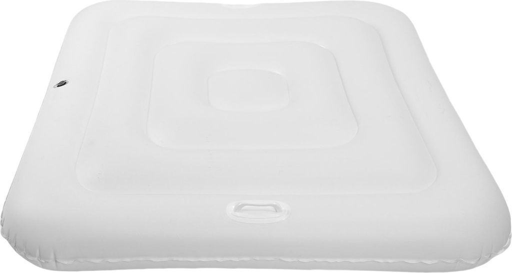 130cm Aufblasbare Schwimmbadabdeckung Outdoor Spa Pool Abdeckung Staubschutz PVC Square Pool Protector