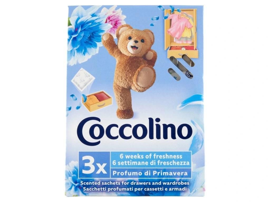 Coccolino Duftbeutel für den Kleiderschrank, blau – 3 Stück Produktbild 