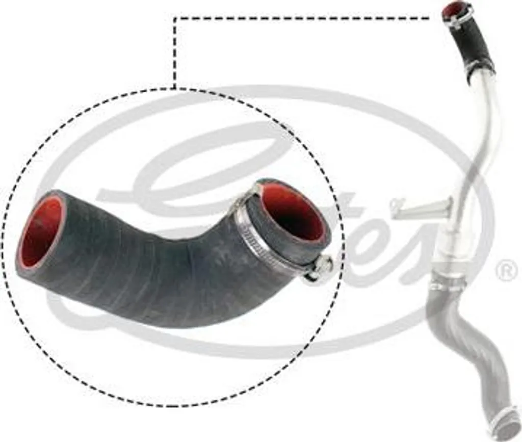 Tubo Aria Intercooler GATES 09-0659 Ford Mondeo S-Max Galaxy 1565540
