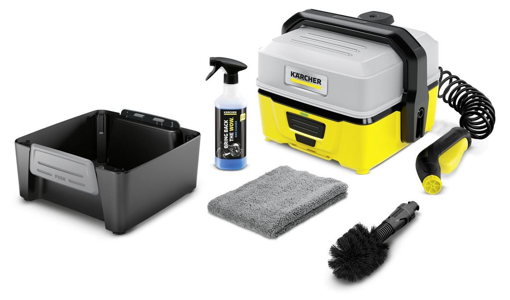 Kärcher Mobile Outdoor Cleaner OC 3+ Bike Box, Fördermenge Produktbild 