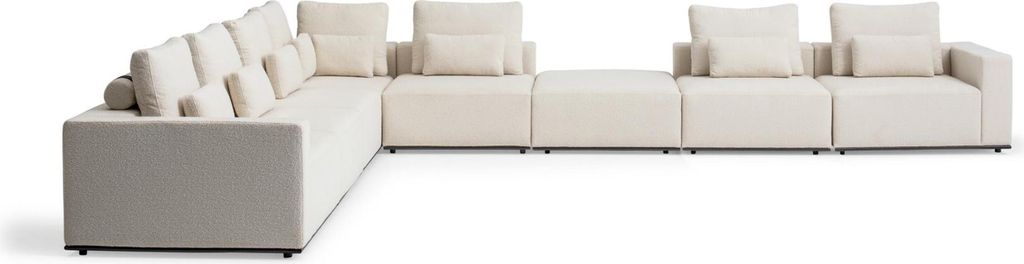 Ecksofa L-Form Luxus Sofa Couch Wohnzimmersofas Eckcouch Polstersofa