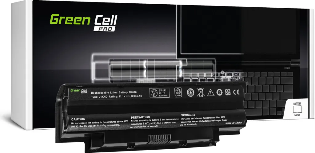 Batterie pour Dell Inspiron et Vostro - Haute Capacité 5200mAh 6 Cellules