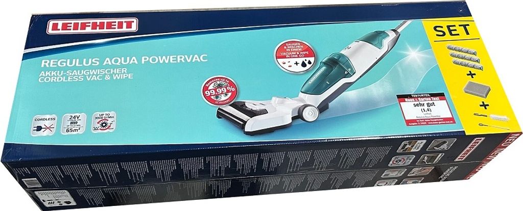 LEIFHEIT Akumulátorový sací mop Regulus Aqua PowerVac Obrázok produktu 29