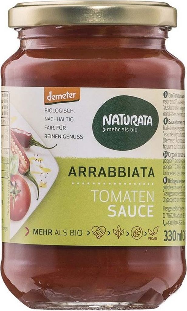 Sauce tomate - Arrabbiata 330ml Image du produit 
