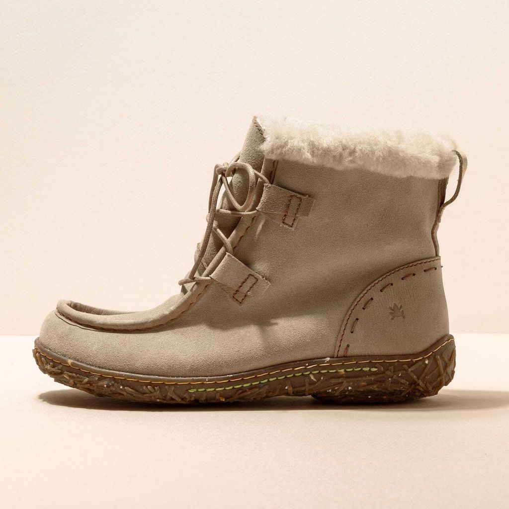 El naturalista Schnürstiefel N5449 LUX SUEDE-PLEASANT PIEDRA/ NIDO Farbe Piedra