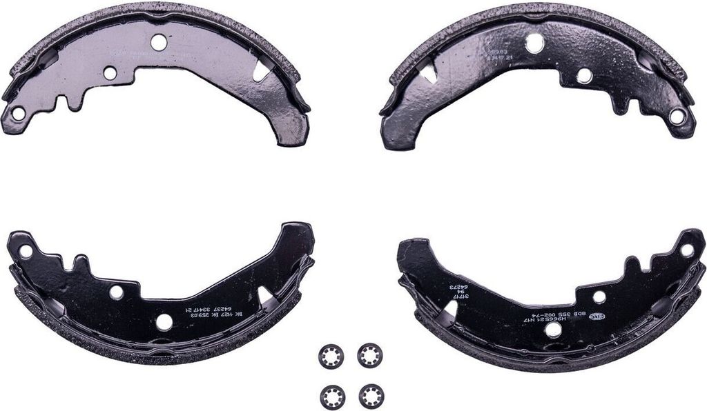 HELLA Bremsbackensatz Trommelbremse Hinten für FIAT PALIO Weekend (178DX) 185mm 8DB 355 002-741