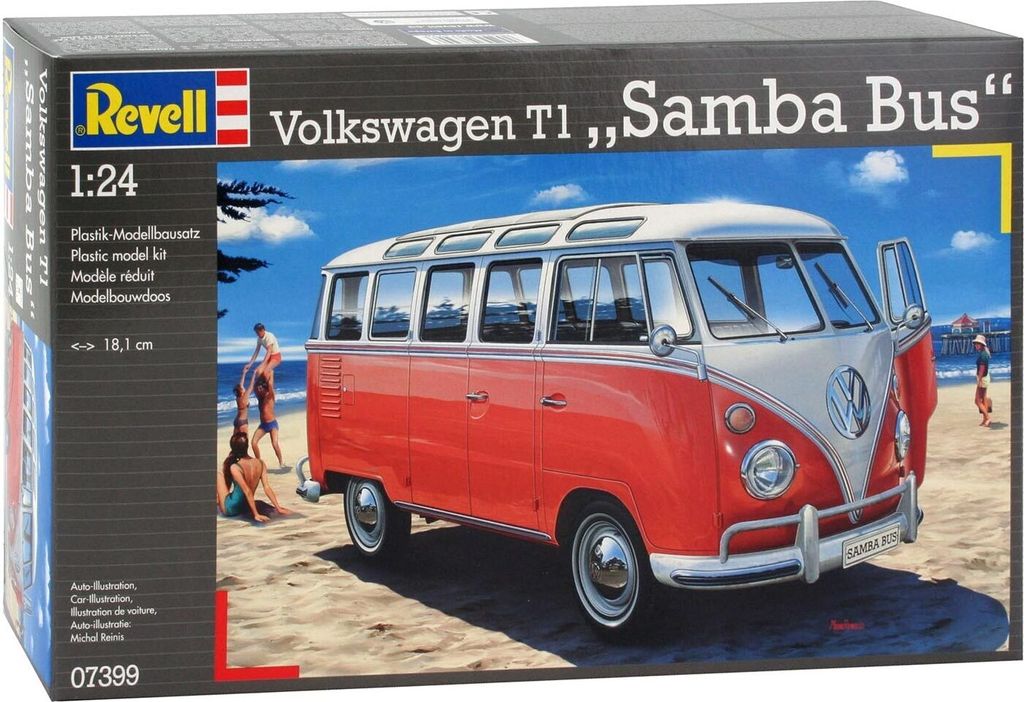 Revell Volkswagen T1 Samba Bus Image du produit 