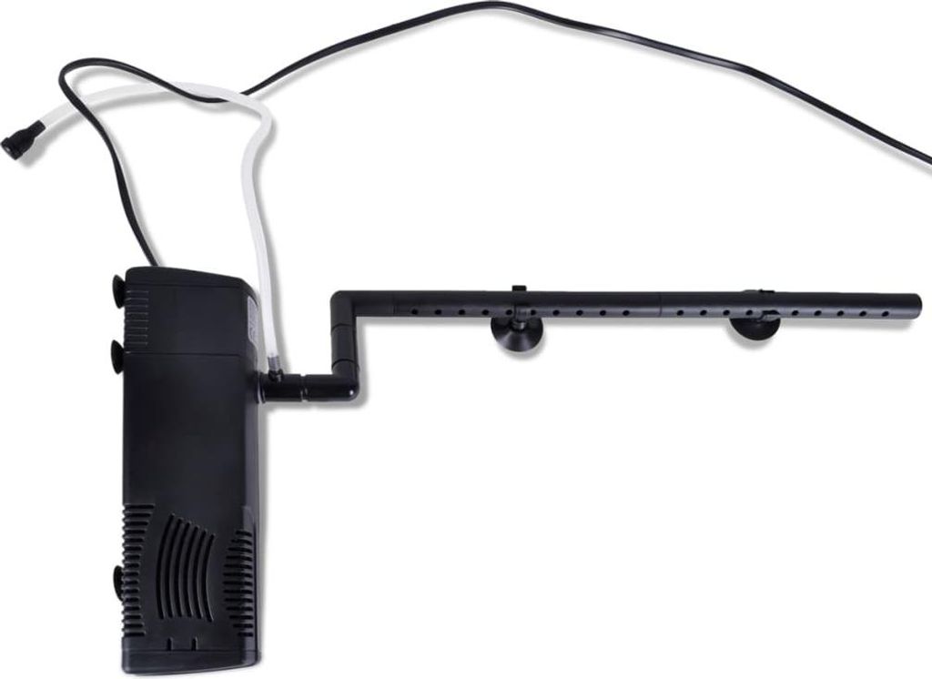 vidaXL Aktivkohle Filterpumpe Aquariumfilter Aquafilter 800L/h
