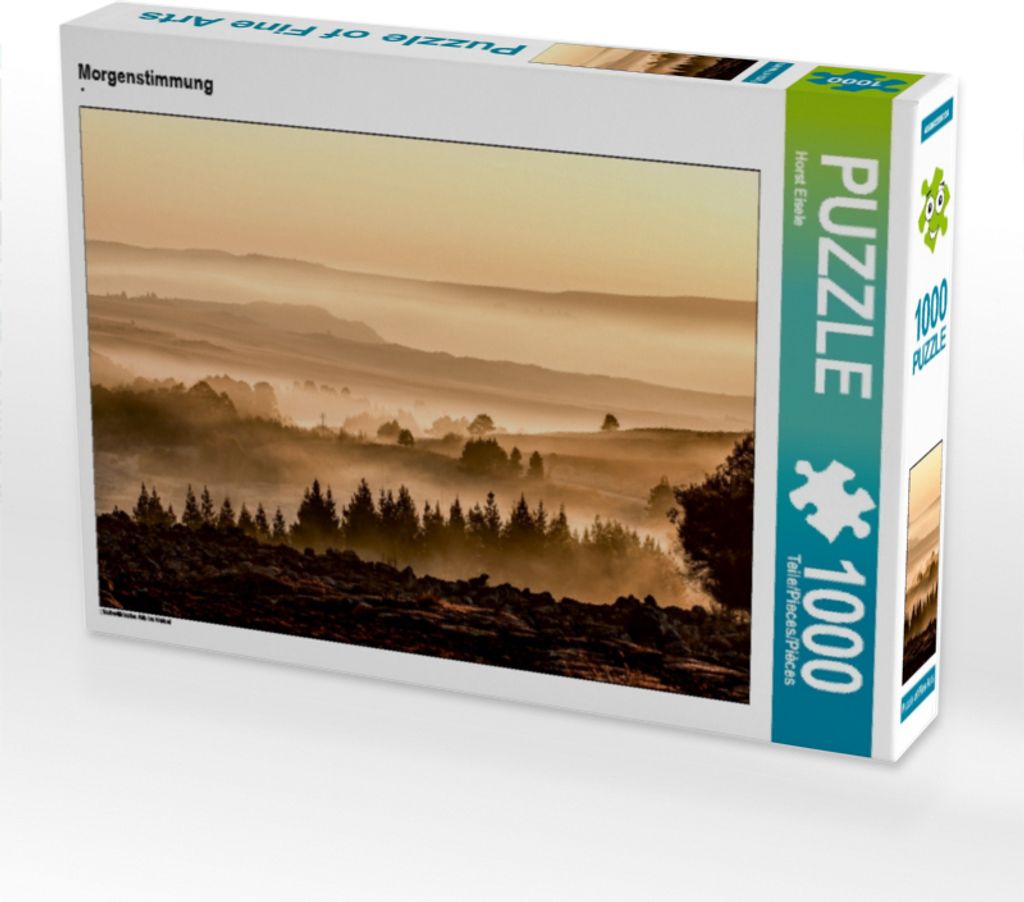 Calvendo Morgenstimmung 1000 Teile Puzzle quer 640x480mm, Eisele Horst; 7277820