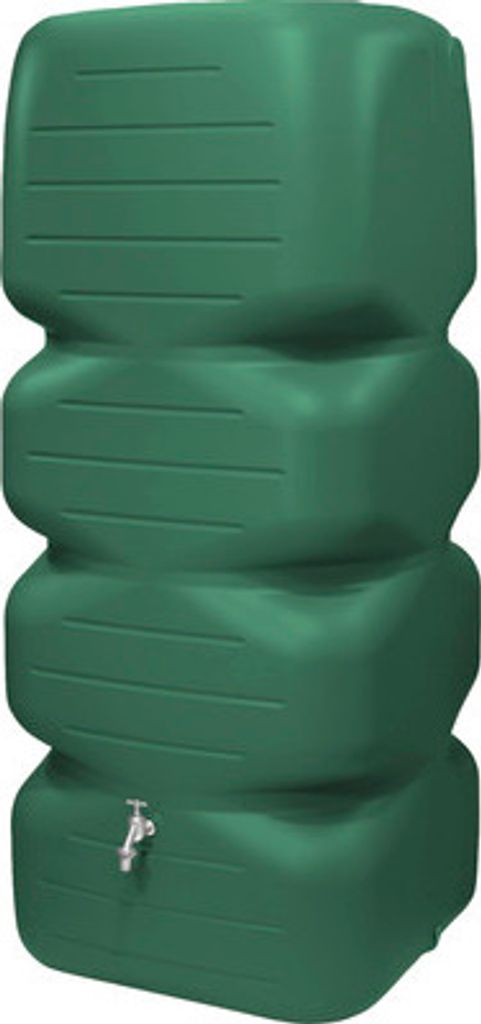 Gartentank GARANTIA Cubus 1000 l dunkelgrün Produktbild 