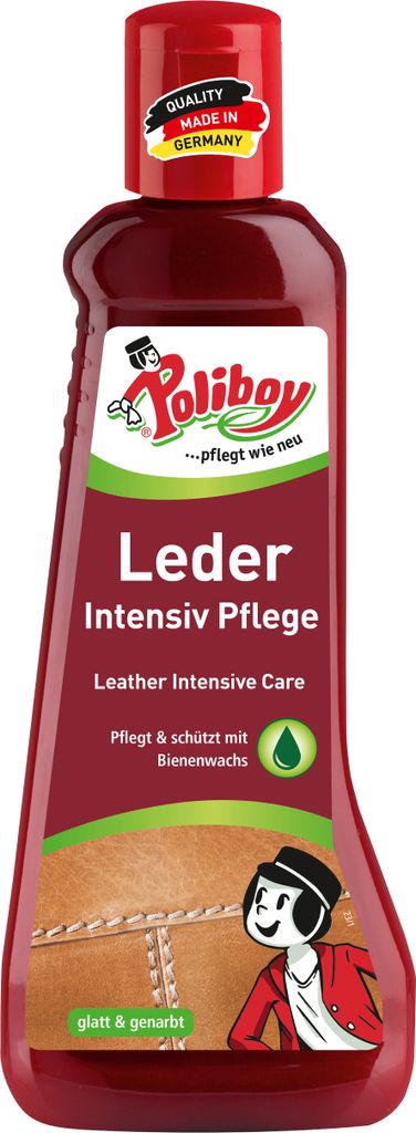 Poliboy Reinigungsmittel Leder Intensiv Pflege - Inhalt 200 Produktbild 