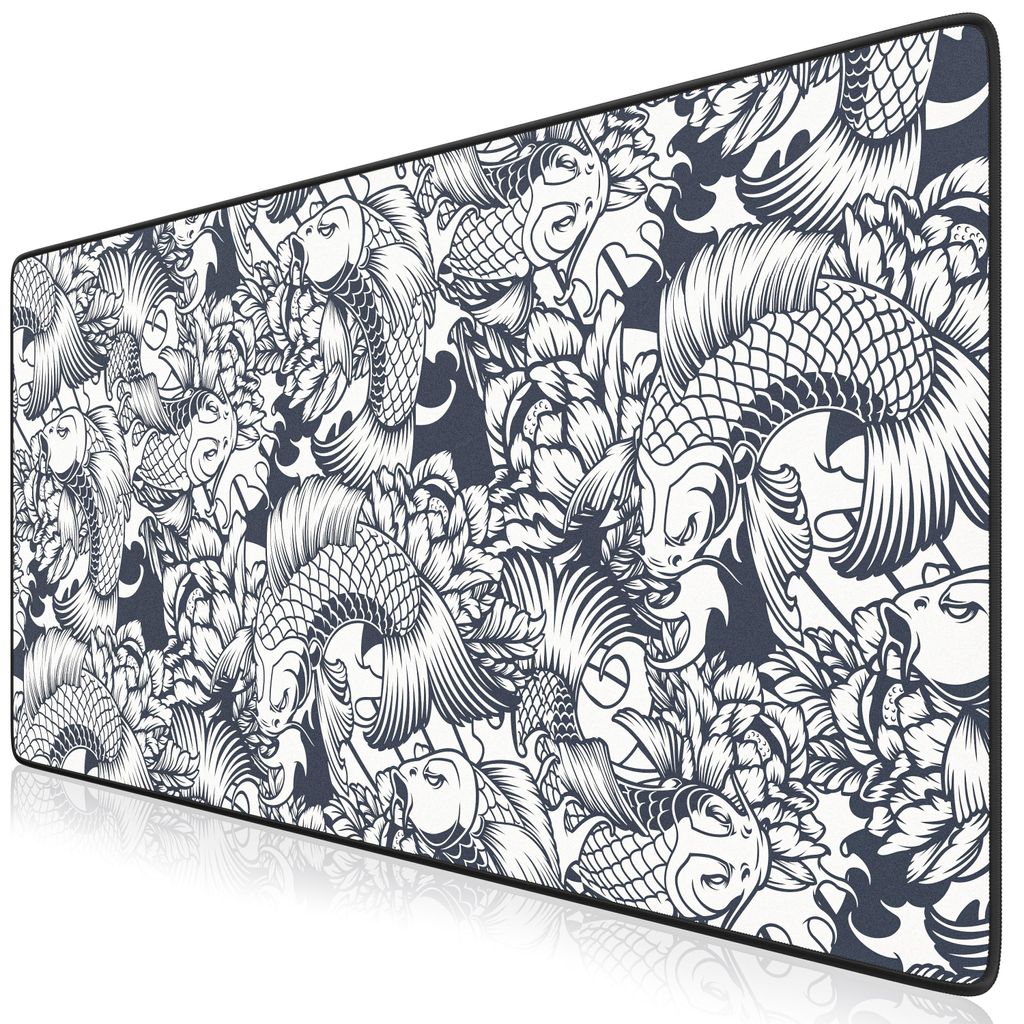 Tapis de souris gaming Titanwolf XXL, 900 x 400 x 3 mm, Image du produit 