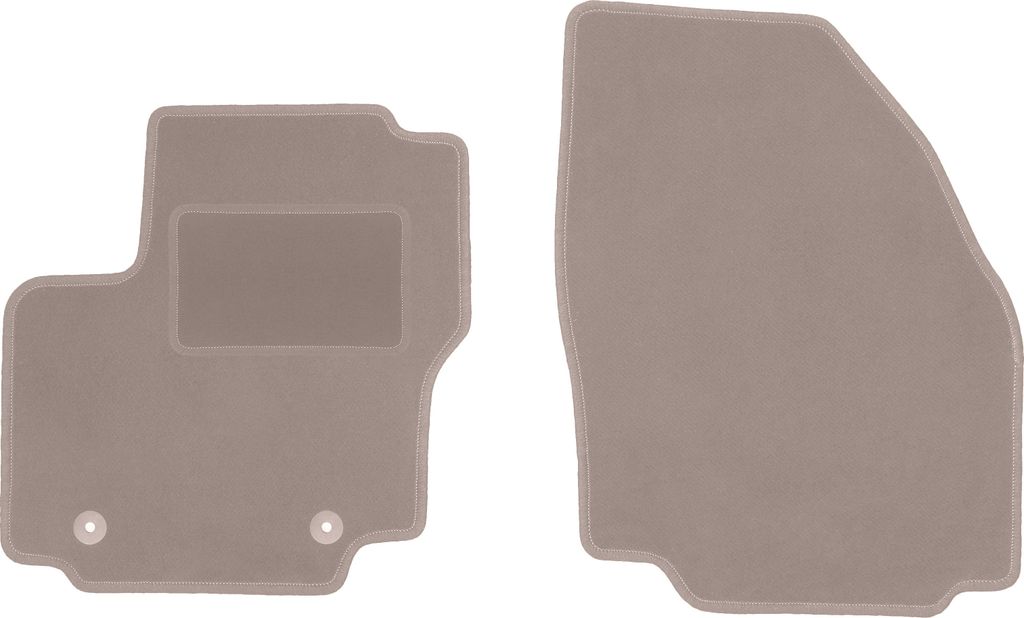 Autoteppiche vorne für: Ford S-Max Mk1 Minivan (2006-2012) Beige