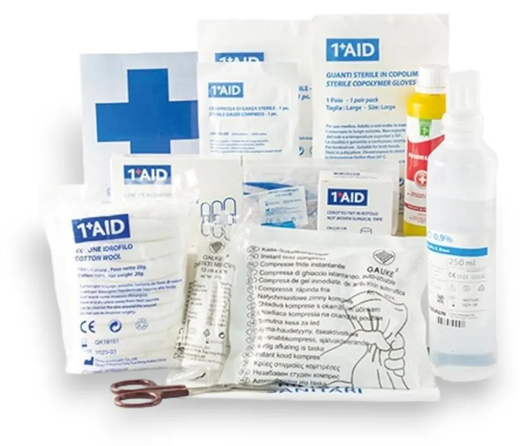 Trousse de premiers secours C 204 pour soigner les petits bobos