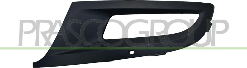Grille d'aération gauche PRASCO VG0232134 en ABS noir pour Polo 6R 6C