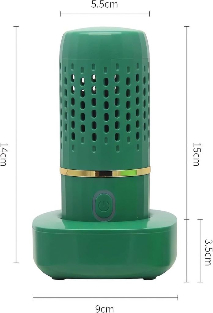 Obst- und Gemüsereinigungsmaschine, tragbare 4400-mAh-Obstreinigungsmaschine USB-wiederaufladbarer Gemüse- und Obstreiniger(Weiß)