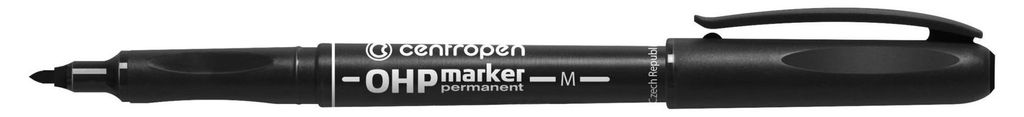 Centropen, Marker 2637, schwarz, 10 Stück, 1mm, auf Produktbild 
