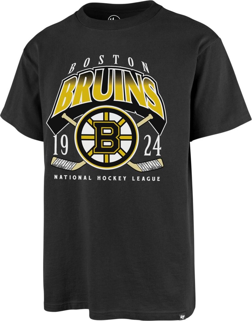 47 Brand NHL Shirt - ECHO Boston Bruins charcoal - M