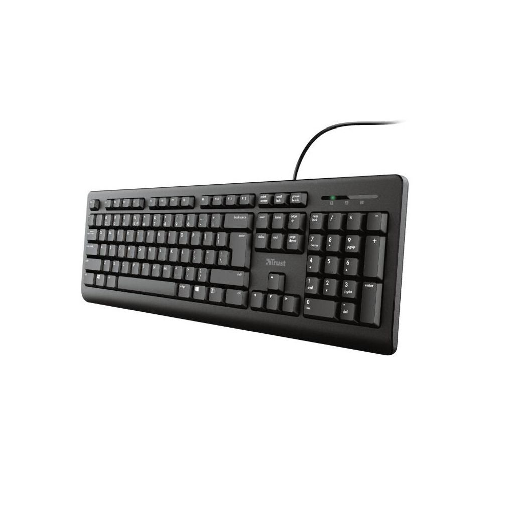 Trust Primo, Pełnowymiarowy (100%), Przewodowa, USB, Zdjęcie produktu 