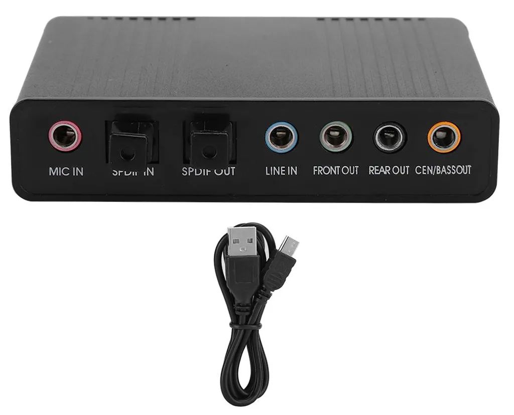 Réparer le Son de votre PC avec la Carte Son USB DM HD10 Adaptateur 5.1