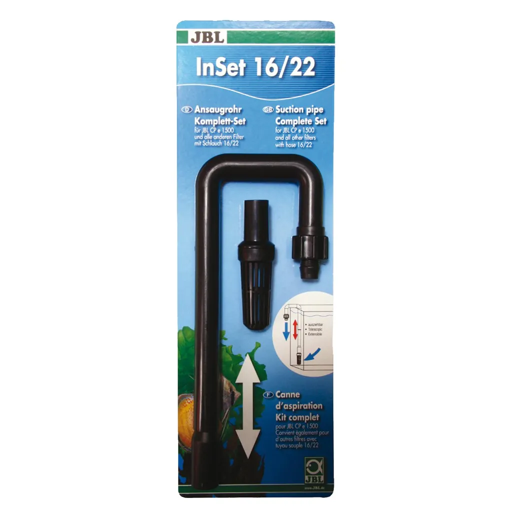 JBL InSet Kit d'aspiration complet pour filtre extérieur diamètre 16/22