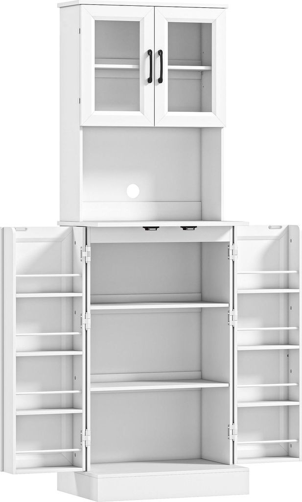 Küchenschrank, verstellbares Regal, Arbeitsplatte, Produktbild 