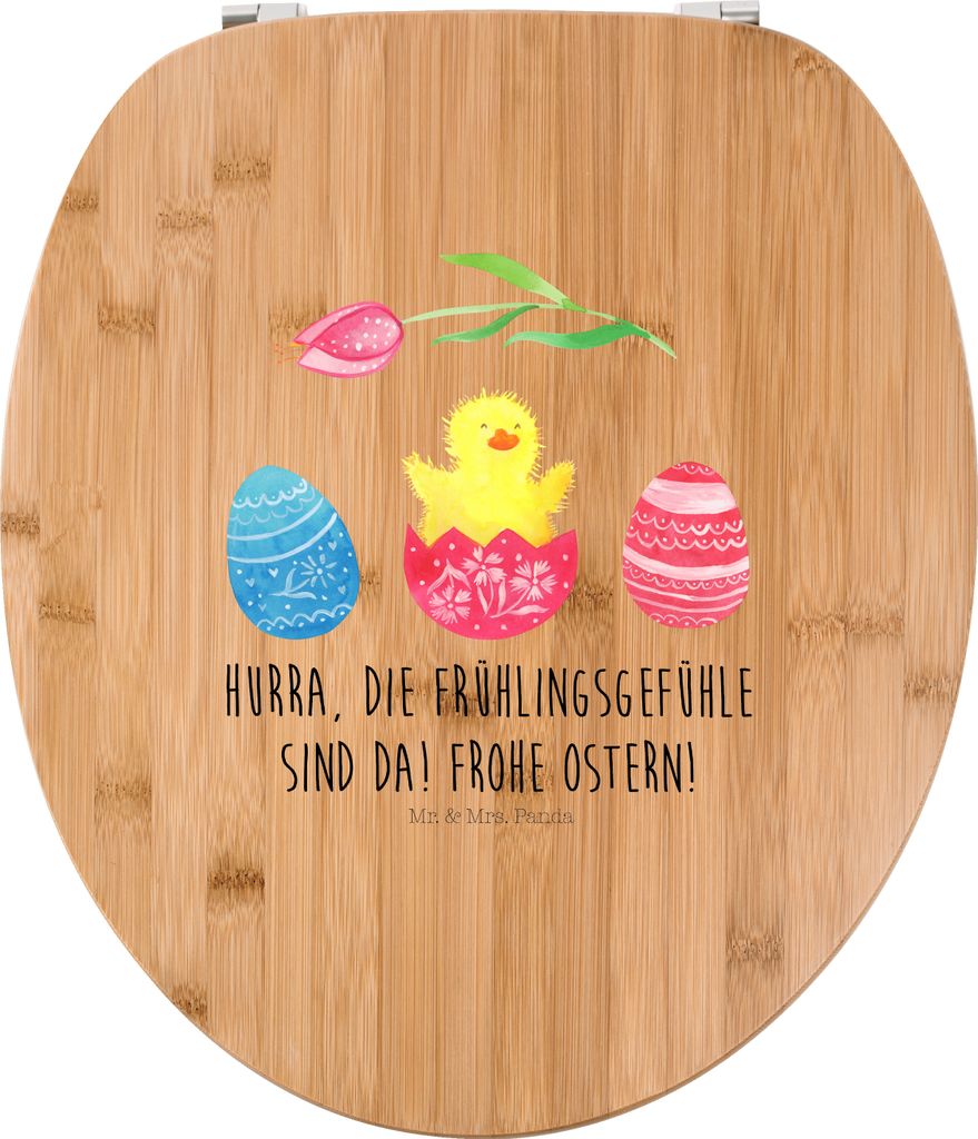 Mr. & Mrs. Panda WC Sitz Küken Schlüpfen - Transparent - Produktbild 