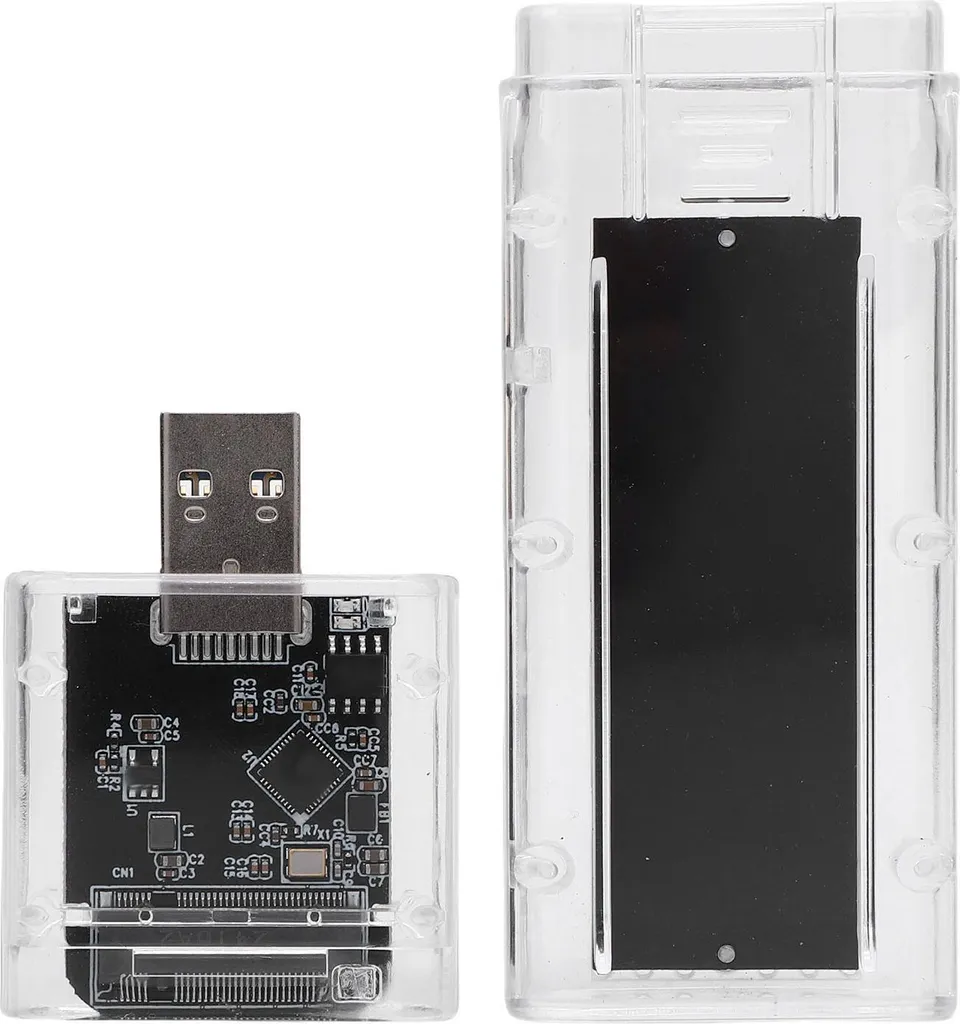 Box Esterno SSD M.2 NGFF USB 3.0 | Case 5 Gbps Sottile e Resistente