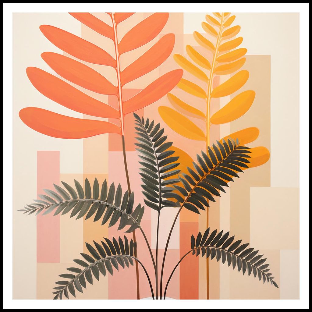Plakat 90x90cm Harmonie der Natur