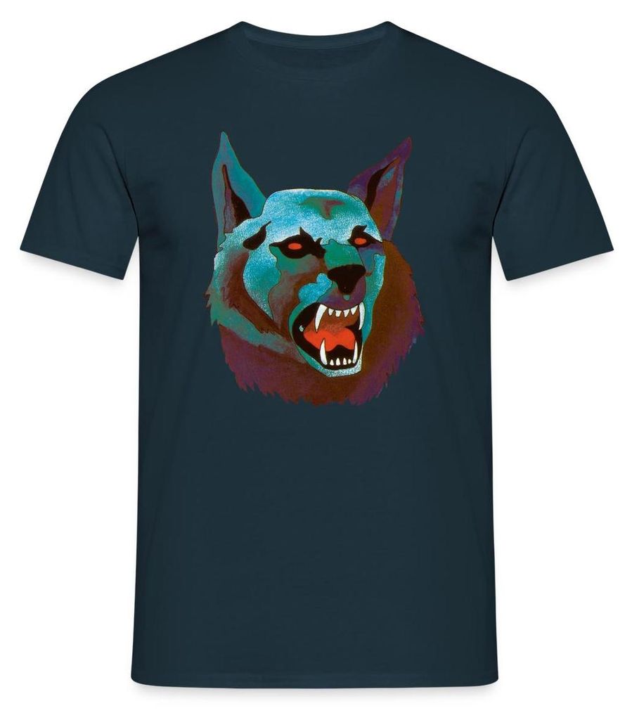 Spreadshirt Die Drei Fragezeichen Fragezeichen Und Der Karpatenhund Cover Männer T-Shirt, L, Navy