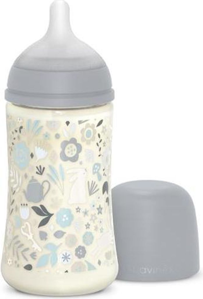 Suavinex Wunderland Physiologisch M 270 ml Liberty blau